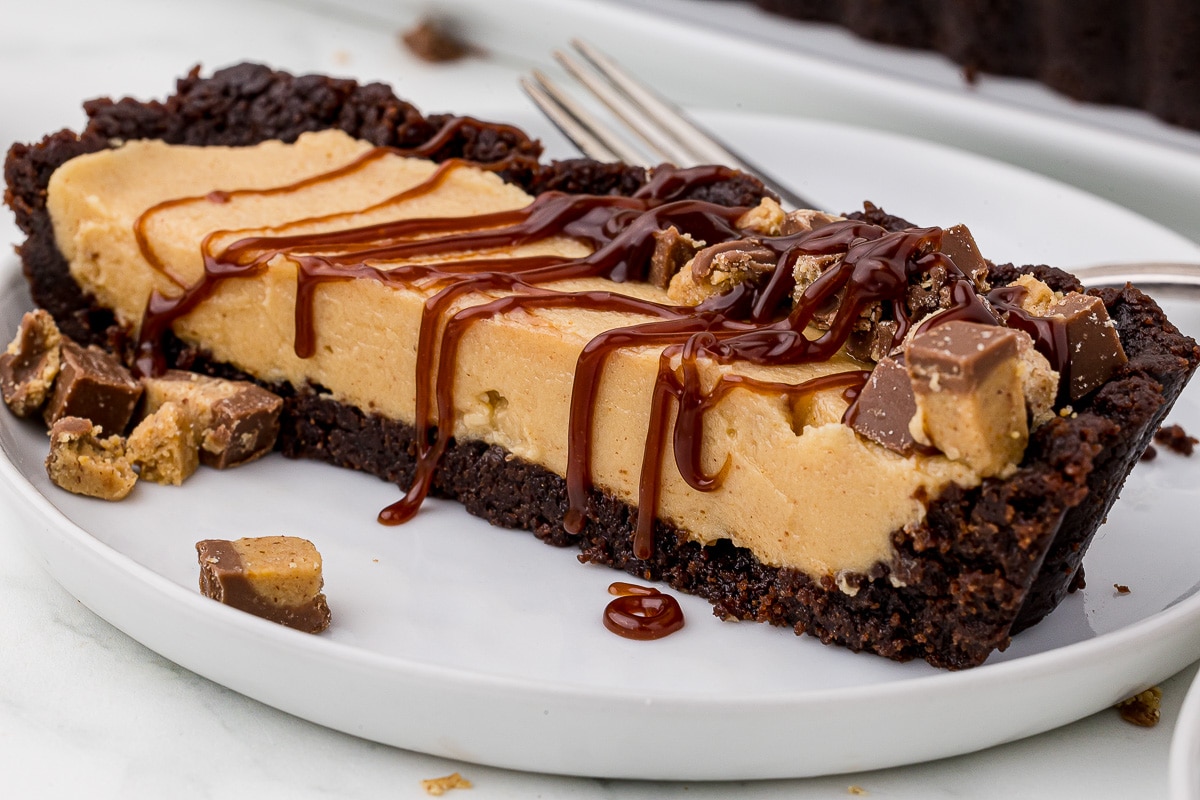 Easy No Bake Dessert Recipe – Brownie Peanut Butter Tart