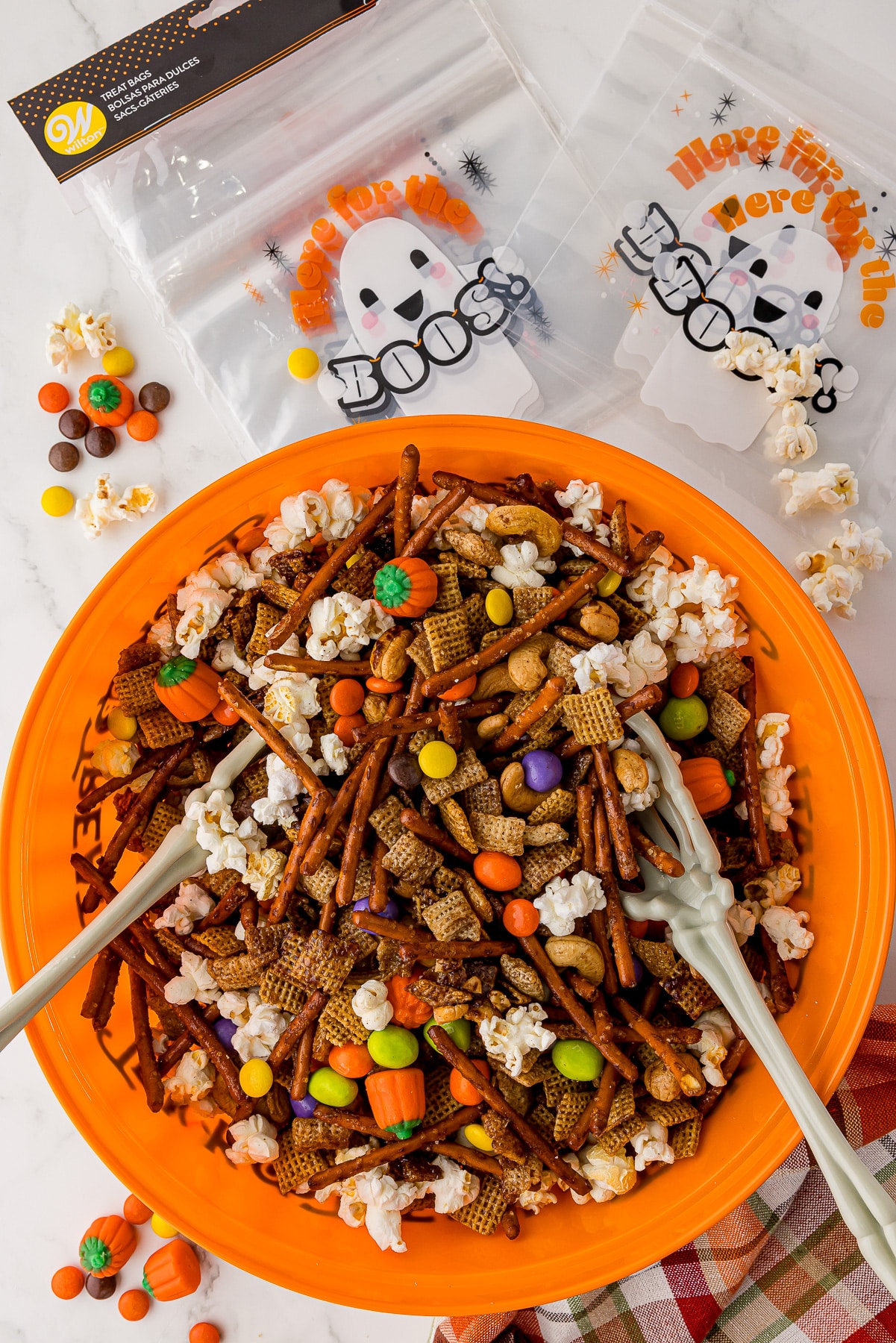 Best Halloween Chex Mix Recipe – easy, sweet & salty