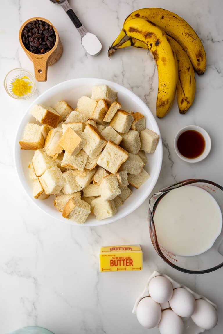 My Mom's Bread Pudding Recipe (Ditch The Sauce!) - She Shared