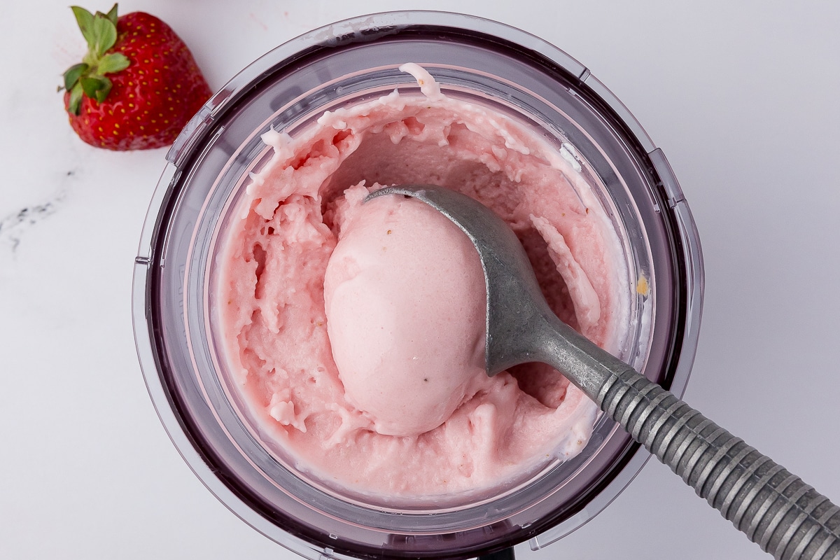Ninja Creami Strawberry Cheesecake Ice Cream