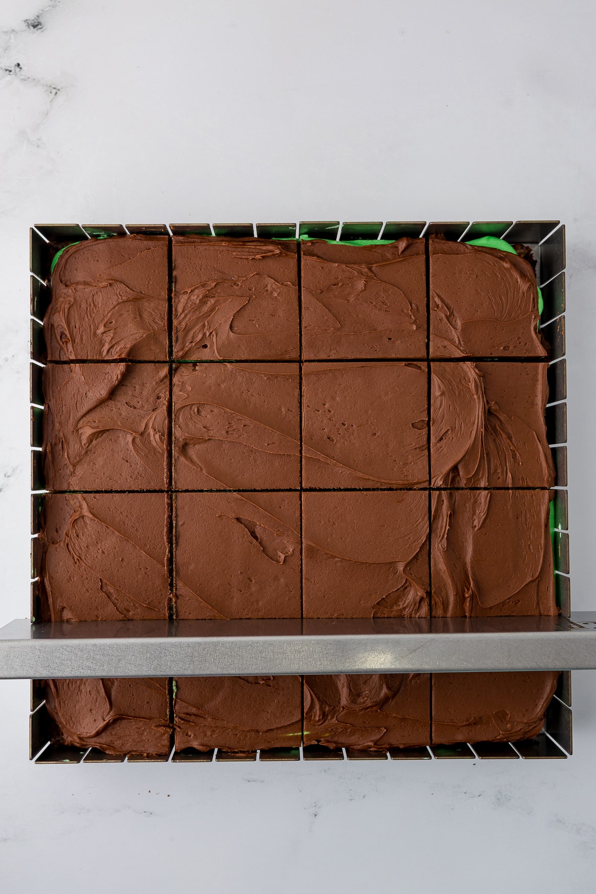 BYU mint brownies in The Candy Pan